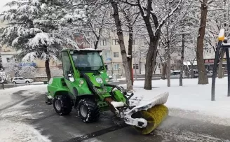 Kayseri Talas’ta kış çalışmaları yeniden başladı