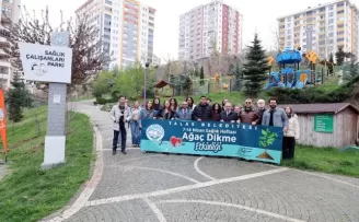 Kayseri Talas’ta ’sağlıklı’ fidan dikimi