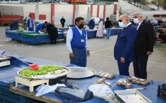 Keçiören semt pazarlarında pandemi denetimi yapıldı
