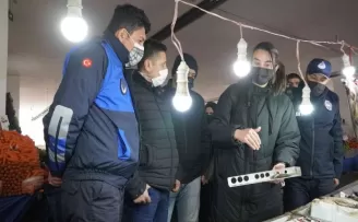 Keçiören zabıtası balık eğitimi aldı, denetim yaptı
