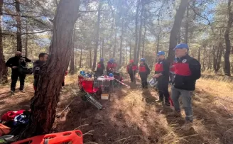 KEDAK’tan ormanlık alanda gerçeğini aratmayan arama kurtarma tatbikatı