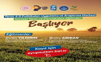 Kentsel tarım ve permakültür eğitimleri başlıyor
