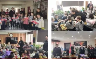 Keşan’da Nevzat Kahramanlı öğrencilerden emniyete ziyaret