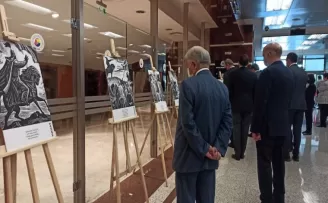 Kırgız Bağımsızlığının 30. yıl dönümü  sebebiyle TOBB’da resim sergisi
