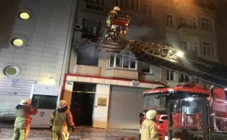 Kırgızistan Konsolosluk binasında yangın

