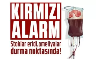 Kızılay’ın kan stokları tükenmek üzere! Ameliyatlar durabilir