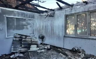 Kocaeli Büyükşehir’den evi yanan vatandaşa yardım eli