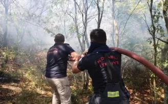 Kocaeli Büyükşehir’den Karamürsel yangını için seferberlik