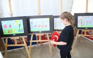 Kocaeli’de çocuk ressamlar için sergi