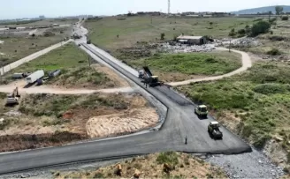 Kocaeli’de Gebze Kirazpınar’da üstyapı atağı