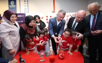 Kocaeli’de KO-MEK’in eserleri göz kamaştırdı