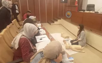 Kocaeli Gölcük’te personele ilk yardım eğitimi