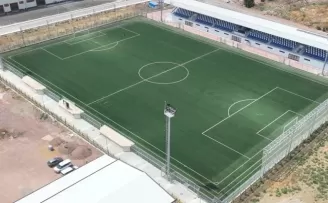 Kocaeli’nde gençler için bir futbol sahası da Alikahya’ya