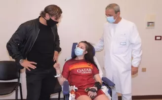 Komadaki genç sporcu Totti’nin sesiyle uyandı

