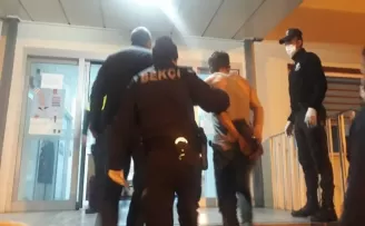 Kontrol noktasında “dur“ ihtarına uymadılar, kaçmaya çalıştılar
