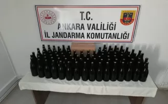 Kontrol noktasında durdurulan otomobilde kaçak alkol ele geçirildi
