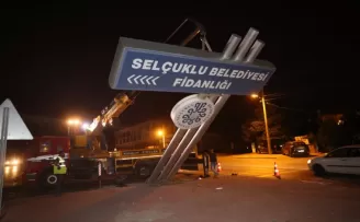 Konya Büyükşehir’in şehir estetiğine bir destek de Selçuklu’dan