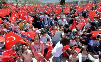 Konya’da çocuklar 80 Binde Devr-İ Alem Parkı’nda buluşuyor