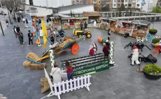 Konya’da tarım haftasına özel tasarımlar ilgi görüyor