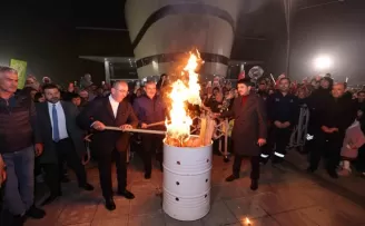 Konya Meram’da fener alayı coşkusu