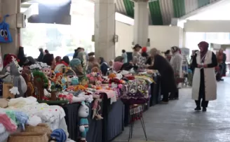 Konyalı kadınlar KOMEK Pazarı’nda buluştu