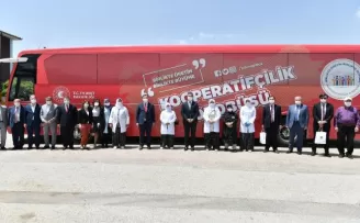 Kooperatifçilik Otobüsü Mamak’tan yola çıktı
