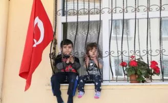 Korona virüs coşkuya engel olamadı
