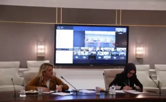 Koronavirüs Bilim Kurulu üyeleri Çin ile video konferans gerçekleştirildi
