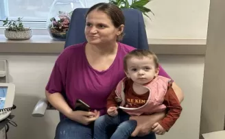 Kosovalı Mergime bebek şifayı Türkiye’de buldu
