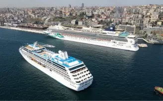 Kruvaziyer yolcusu 2 milyonu aştı... Kuşadası Limanı zirvede