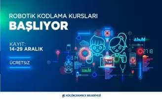 Küçükçekmece Belediyesi’nden sertifikalı robotik kodlama eğitimi
