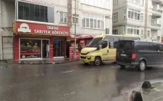 Küçükçekmece’de feci kaza kamerada
