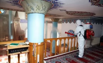 Küçükçekmece’de korona virüs önlemleri
