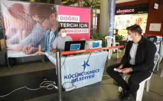 Küçükçekmece’de üniversite adaylarına tercih desteği
