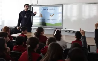 Kütahya Belediyesi’nden öğrencilere ’sıfır atık’ bilinci