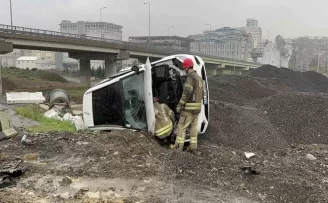 Kuzey Marmara otoyolunda feci kaza
