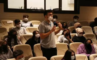 Liseliler sordu, Başkan Deniz Köken cevapladı
