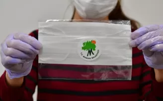Mamak Belediyesi’nden maske üretimi
