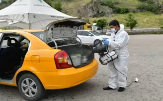 Mamak’ta dezenfekte çalışmaları hız kesmiyor
