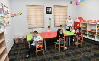 Mamak’ta oyun odaları minikler için hazırlandı
