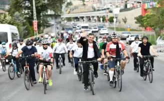 Mamak’ta pedallar sıfır karbon için çevrildi
