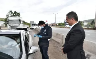 Mamak’ta polislere çay jesti
