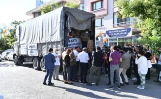 Mamak’tan Marmaris’e yardım tırı
