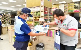 Mamak Zabıtası’ndan korona virüs denetimi
