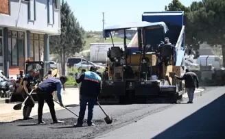 Manisa Ayakkabıcılar Sitesi’nde 2 bin tonluk serim