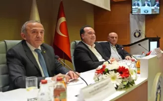 Manisa’da Başkan Dutlulu, Ticaret Odası’nda iş insanlarıyla buluştu