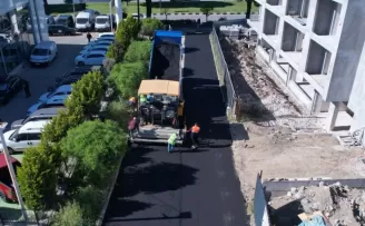 Manisa’da üniversite ve hastane yolu yenileniyor