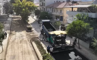 Manisa Salihli’de o cadde ’Ferah’a kavuşuyor