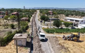 Manisa Soma’da 30 yıllık içme suyu sorunu tarihe karıştı