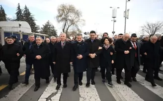 Mansur Yavaş’tan madencilere destek